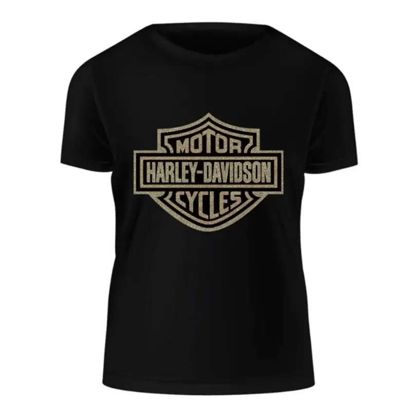 Mens Gold Bar & Shield Dealer Tee
