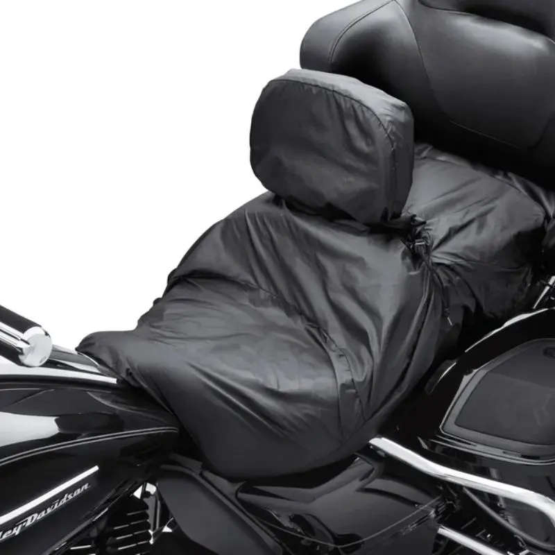 Touring Seat Rain Cover With Rider Backrest (Cover Only)