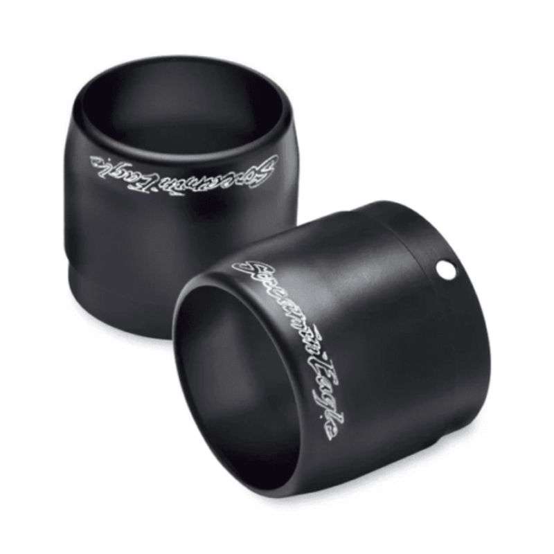 Satin Black Anodized 4 In. End Caps
