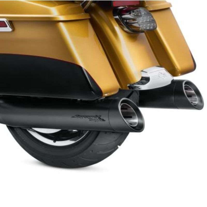 Two-Piece Muffler End Cap Kit - 4.5" - Satin Black