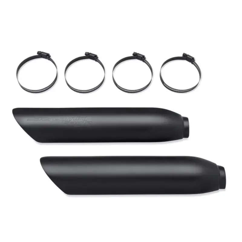 Screamin' Eagle Muffler Shields - Slash Cut