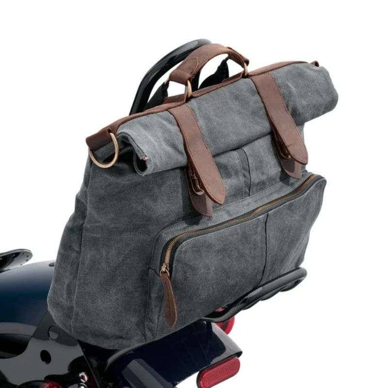 Waxed Canvas Messenger Bag