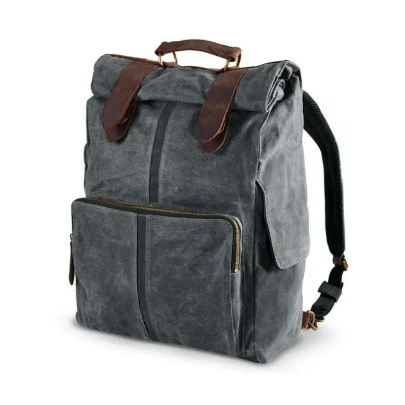 Waxed Canvas Backpack