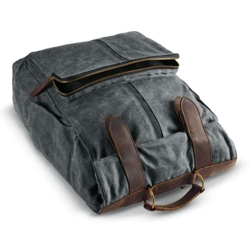 Waxed Canvas Backpack