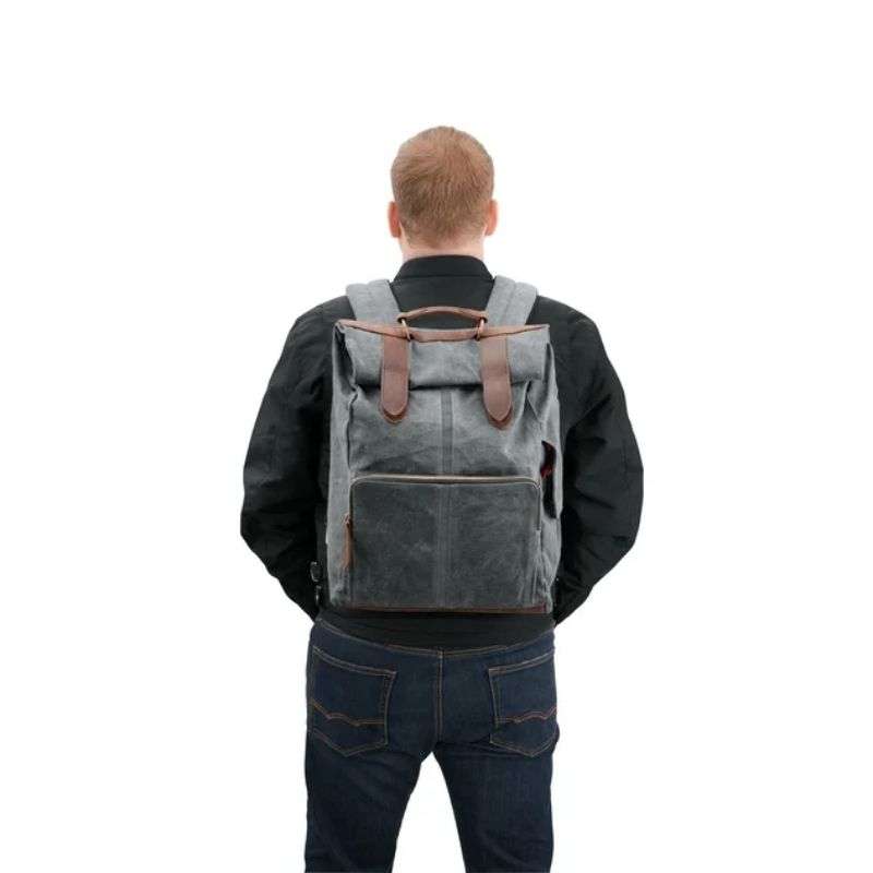 Waxed Canvas Backpack