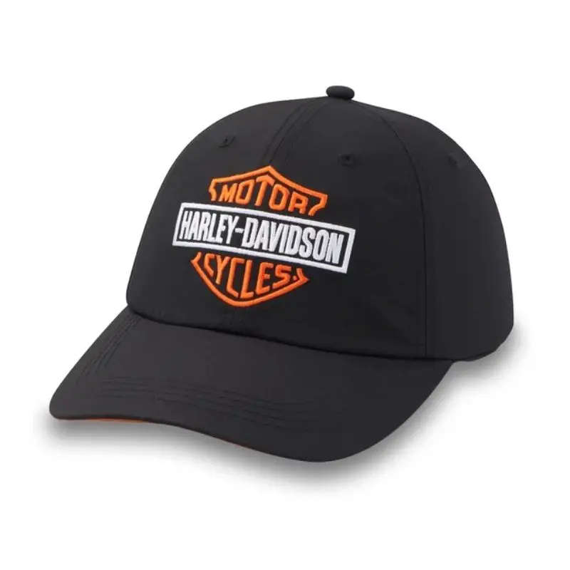 Three Stars Bar & Shield Harley Adjustable Hat