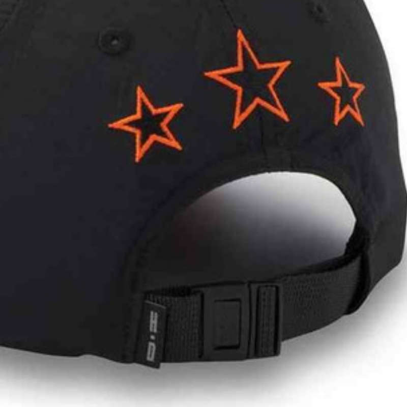 Three Stars Bar & Shield Harley Adjustable Hat