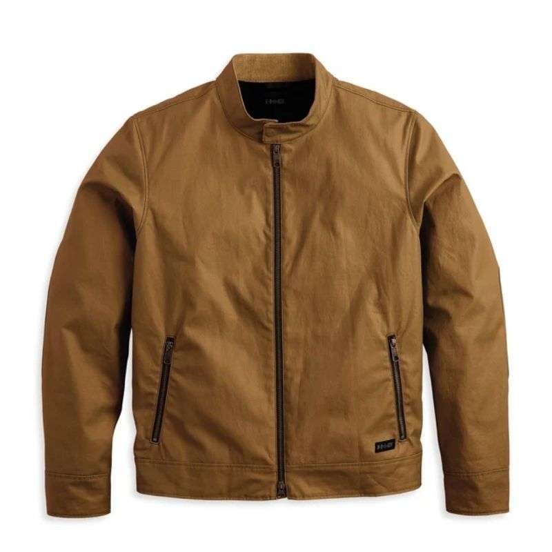 Mens Roadside Adv Waxed Riding Jacket - M
