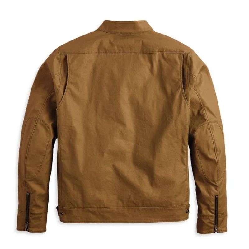 Mens Roadside Adv Waxed Riding Jacket - M