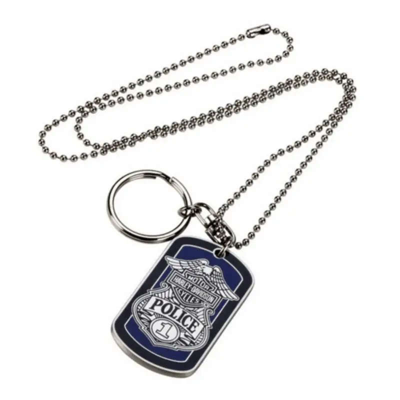 Police To Protect And Serve Dog Tag Necklace/Key Chain