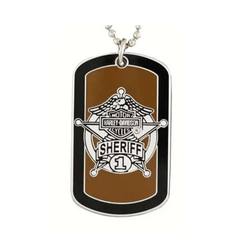 Sheriff Service Dog Tag Necklace/Key Chain