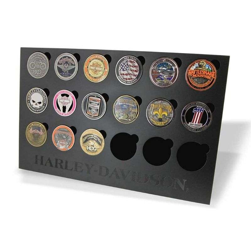 Collectors Coin Display Stand, Holds 18 Coins