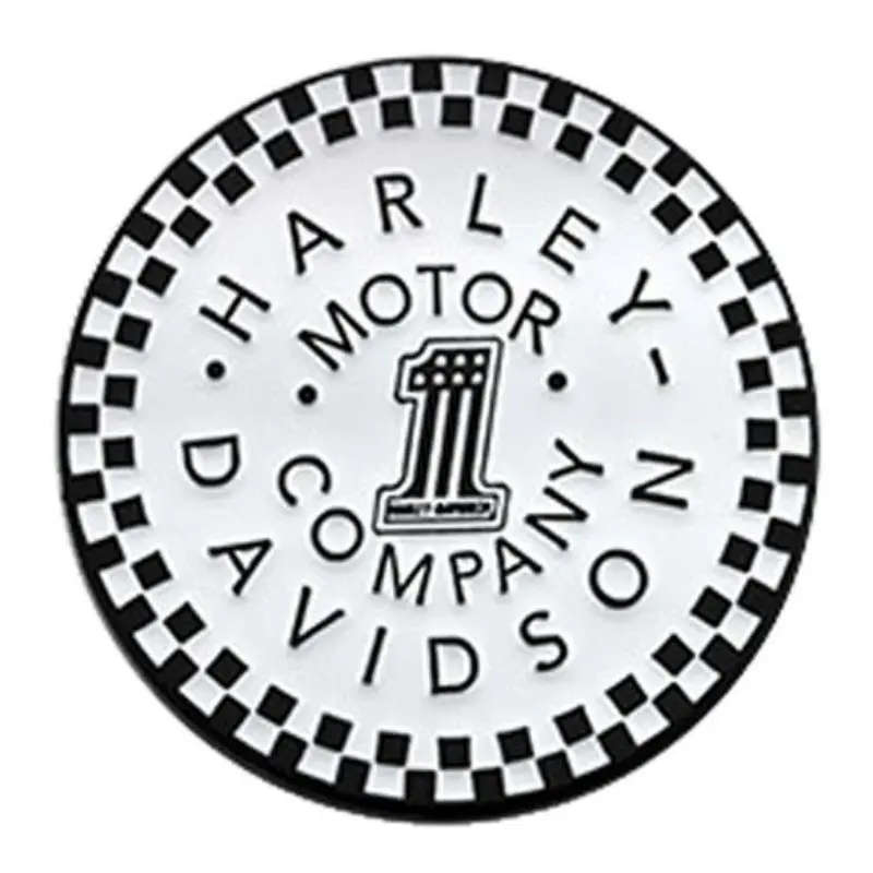 1.5 Inch. #1 Checkered Motor Metal Pin