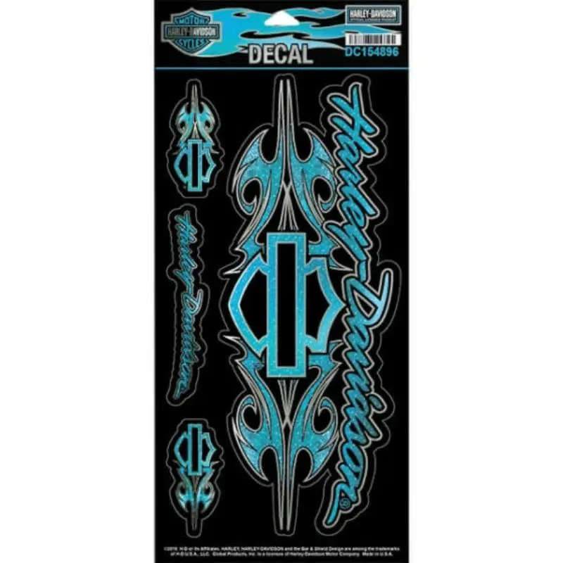 Glitter Wild Tribal Streak Decals