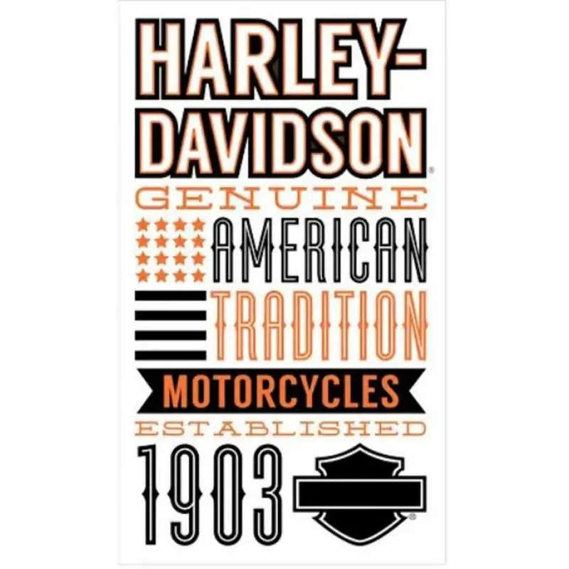Text Stack Rectangle Decal