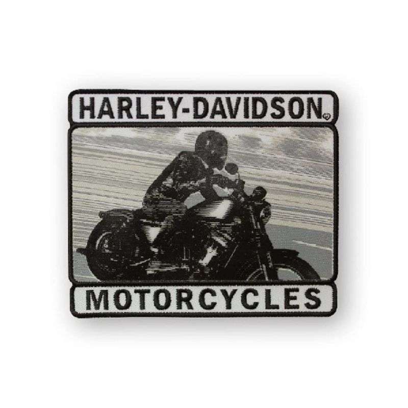 Ike Ride Motorcycle Small Patch