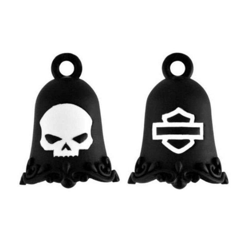Ride Bell Skull White & Black