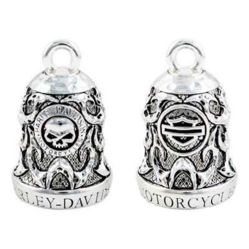 Ride Bell, Willie G Skull & Tribal Flames