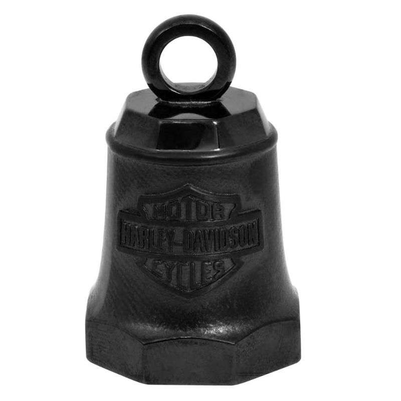 Sculpted H-Dmc Logo Ride Bell, Matte Black Finish