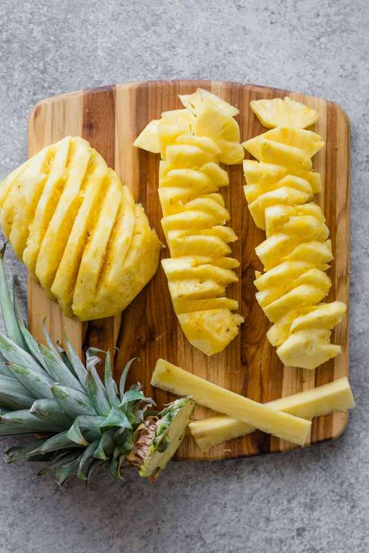 Image result for pineapple cut and core