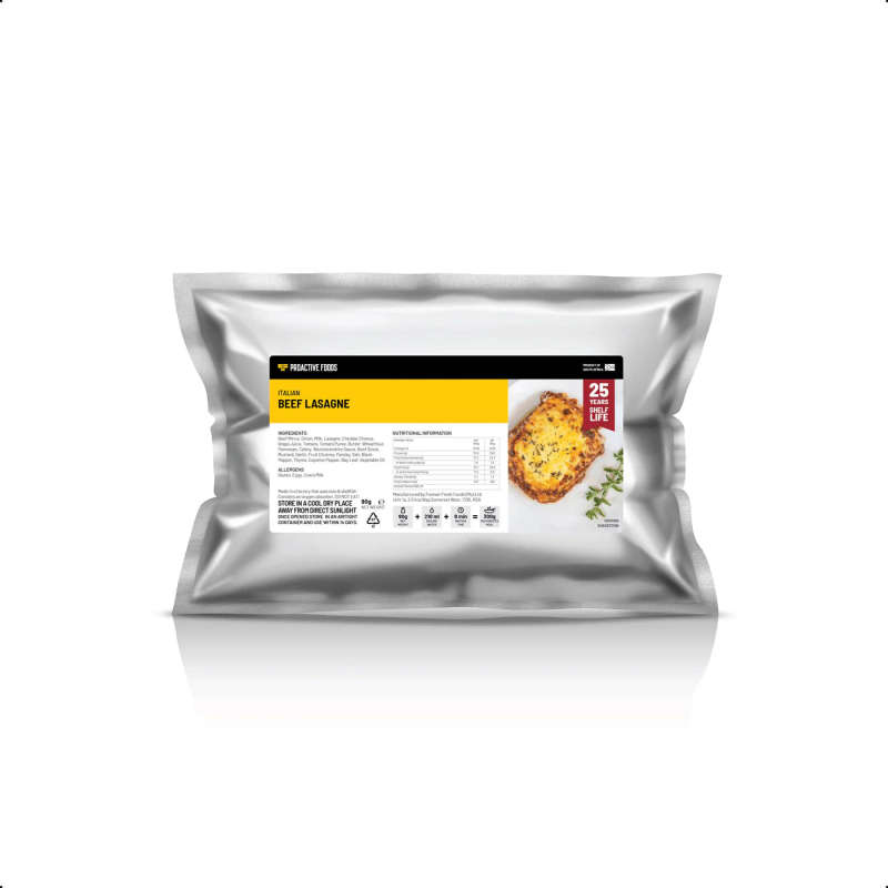 Freeze-dried Italian Beef Lasagne (300g)