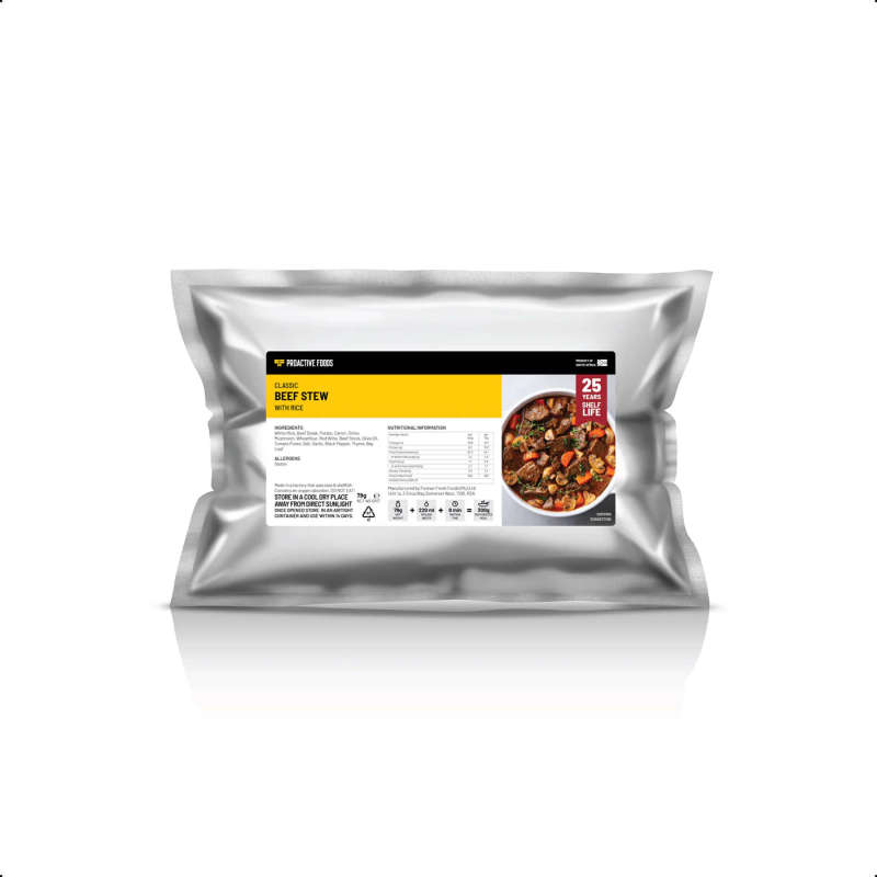 Freeze-dried Classic Beef Stew with Rice (300g)
