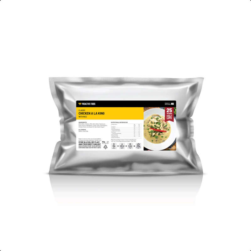 Freeze-dried Classic Chicken a la King with Rice (300g)