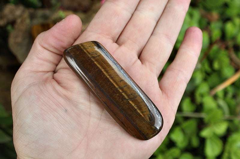 Chatoyant Golden Tigers Eye Slice/Slabs (Tall)