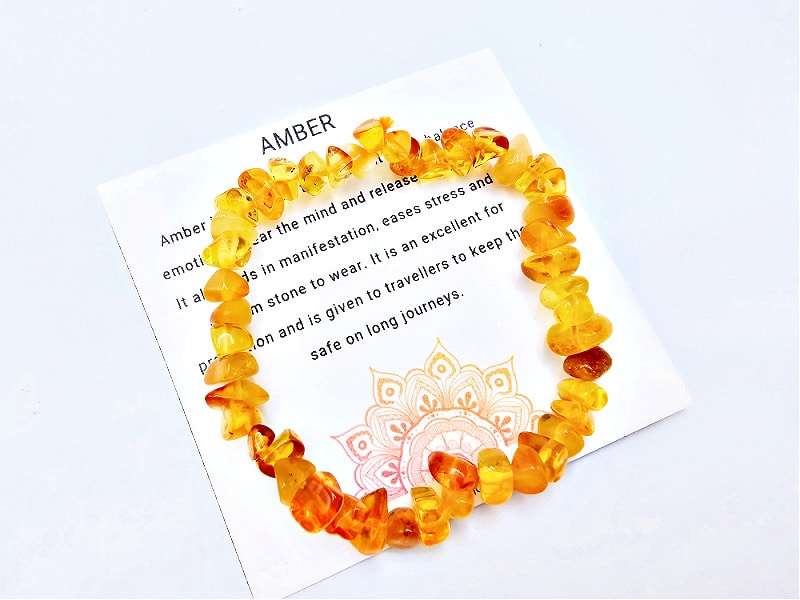 Amber Chips Bangle