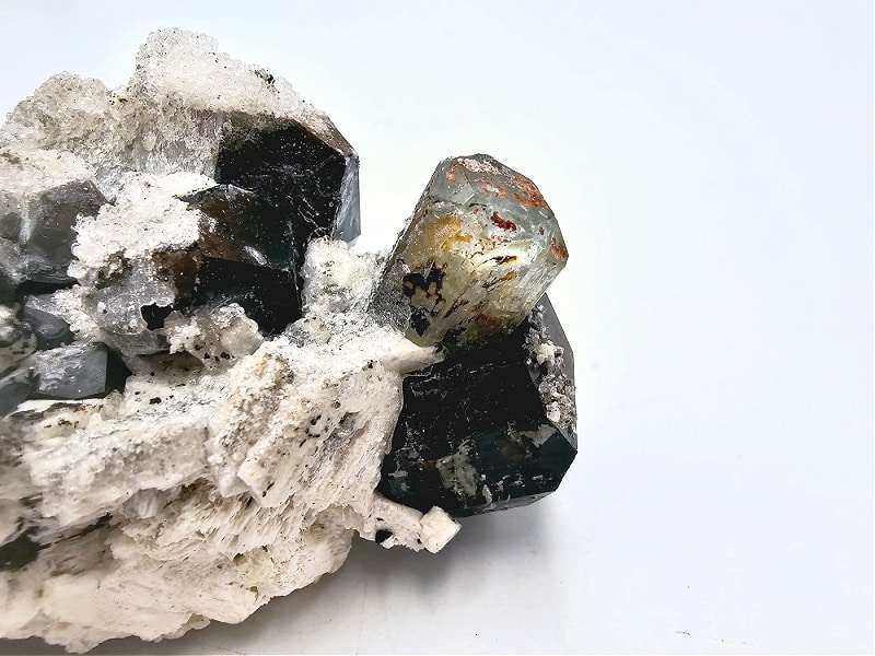 Black Tourmaline &amp; Hyalite F (326g)
