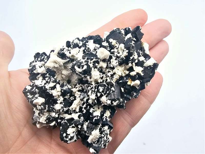 Black Tourmaline Rough Cluster O (141g)