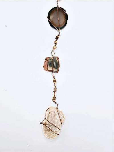 Agate, Polychrome &amp; Geode Mobile (85cm)