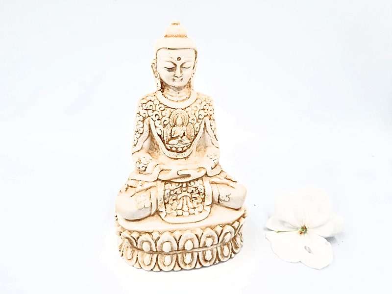 Buddha Statue Sitting Detailed (13cm)