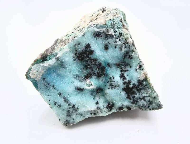 Drusy Chrysocolla Specimen J (154g) Dendritic
