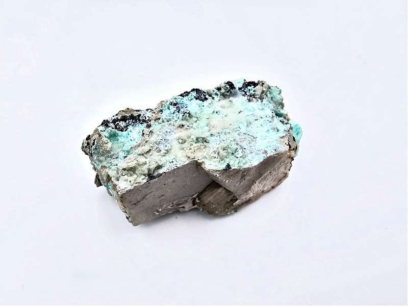 Drusy Chrysocolla Specimen E Malachite (78g)