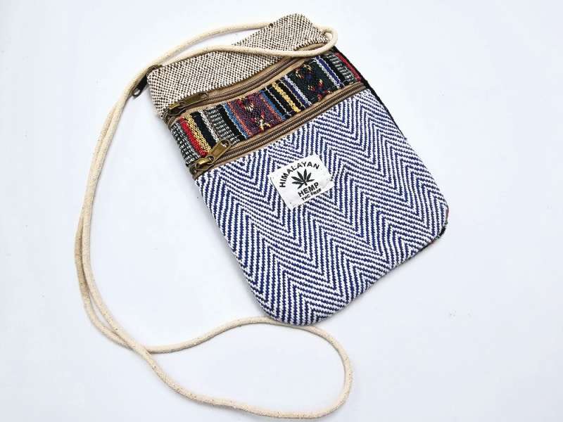 Hemp Bag Three Pouch 20cm (06)