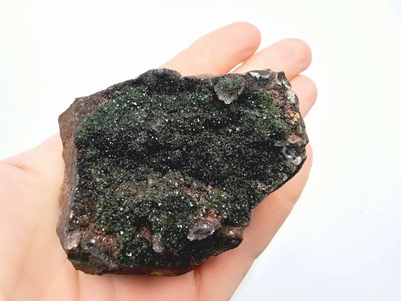 Libethenite on Ironstone Matrix A (222g) Rare