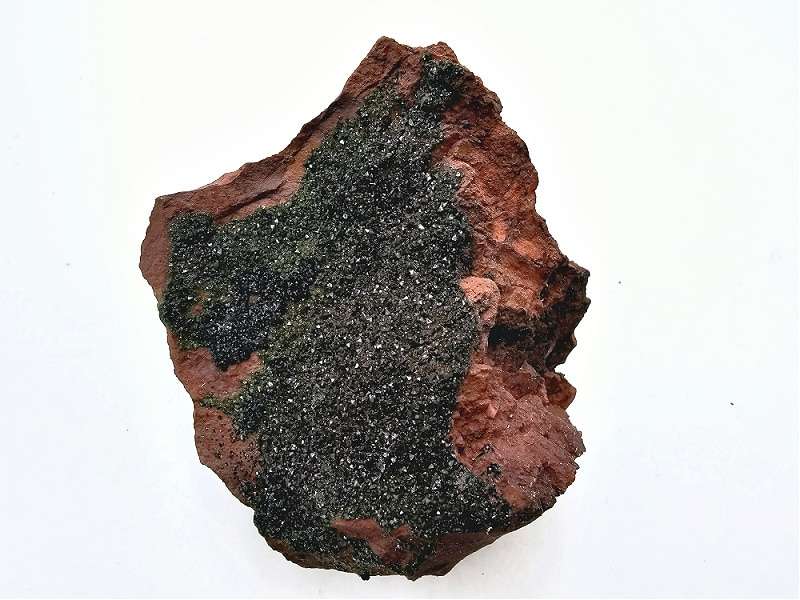 Libethenite on Ironstone Matrix D (356g) Rare