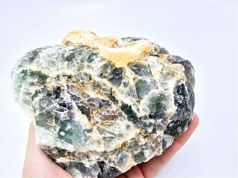Rainbow Fluorite Rough Chunk (01) 1.2kg