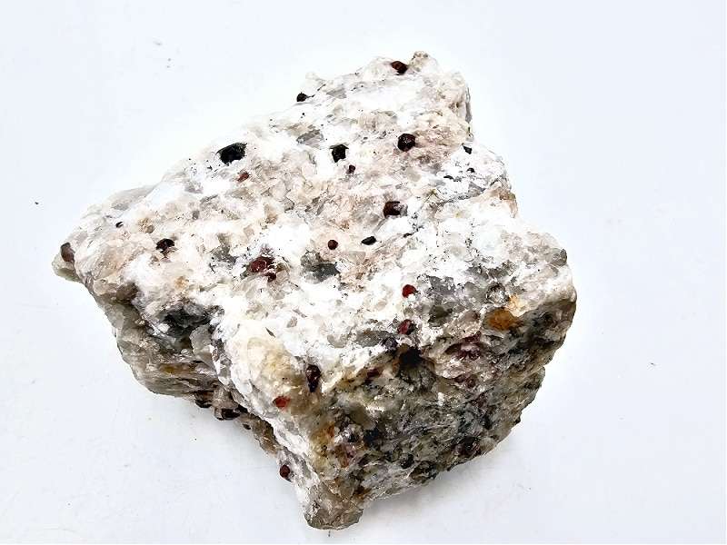 Red Pyrope Garnet in Feldspar I (210g)