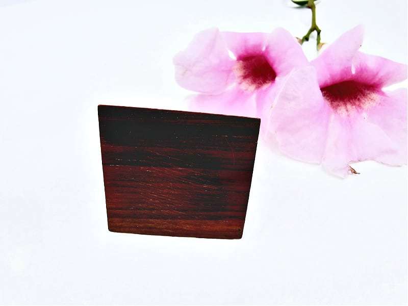 Wooden Ring Big Square