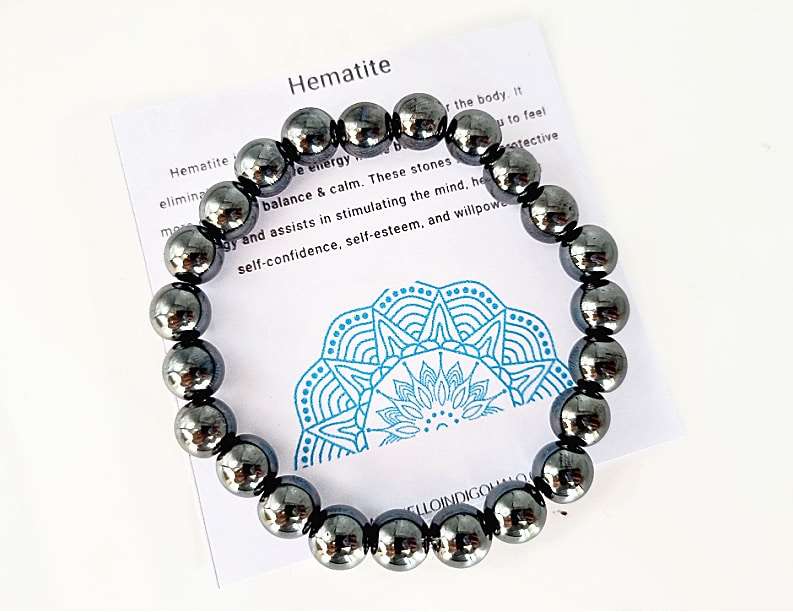 Hematite Bangle (8mm)