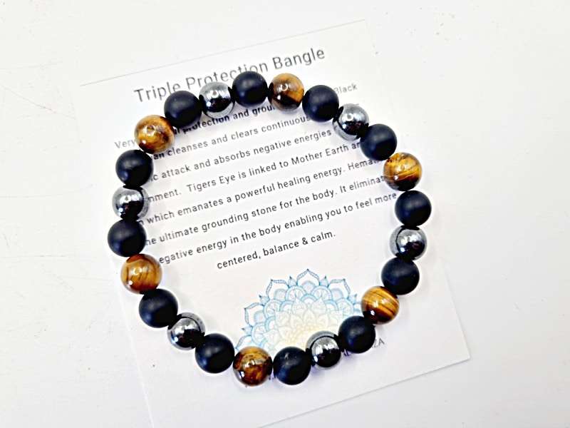 Triple Protection Bangle (8mm)