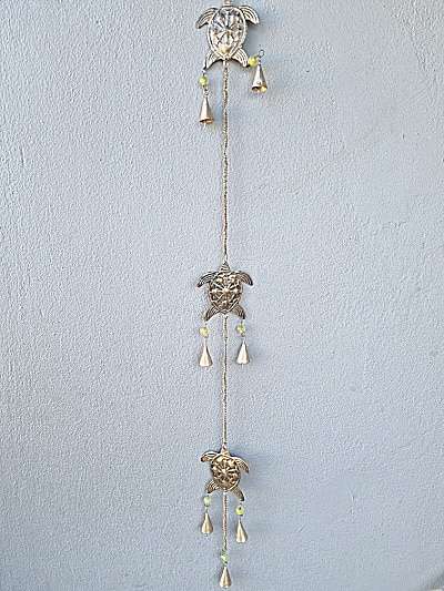 Turtle Chime With Bells