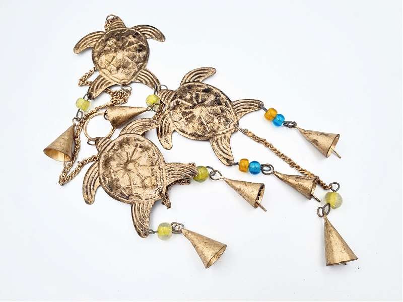 Turtle Chime With Bells