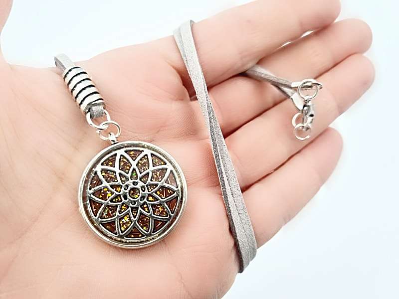 Mandala Orgonite Necklace