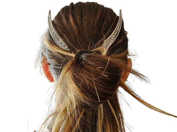 Crescent Moon Hair Pin
