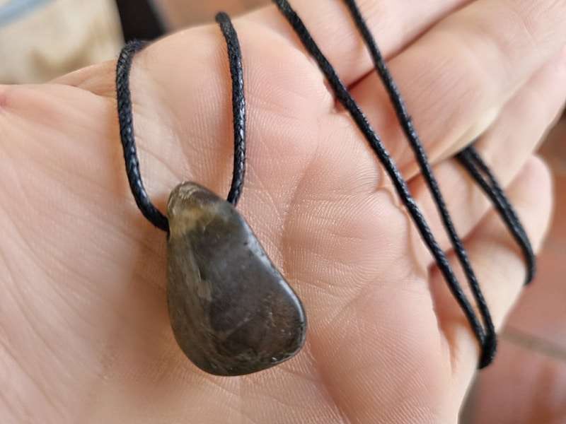 Labradorite Tumbled Necklace (Transformation)