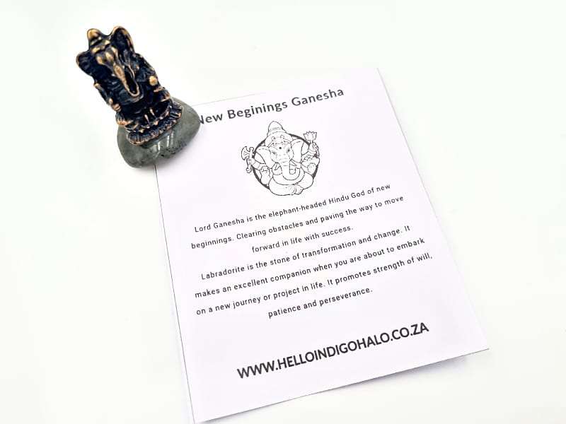 Ganesha Labradorite (New Beginnings &amp; Success)