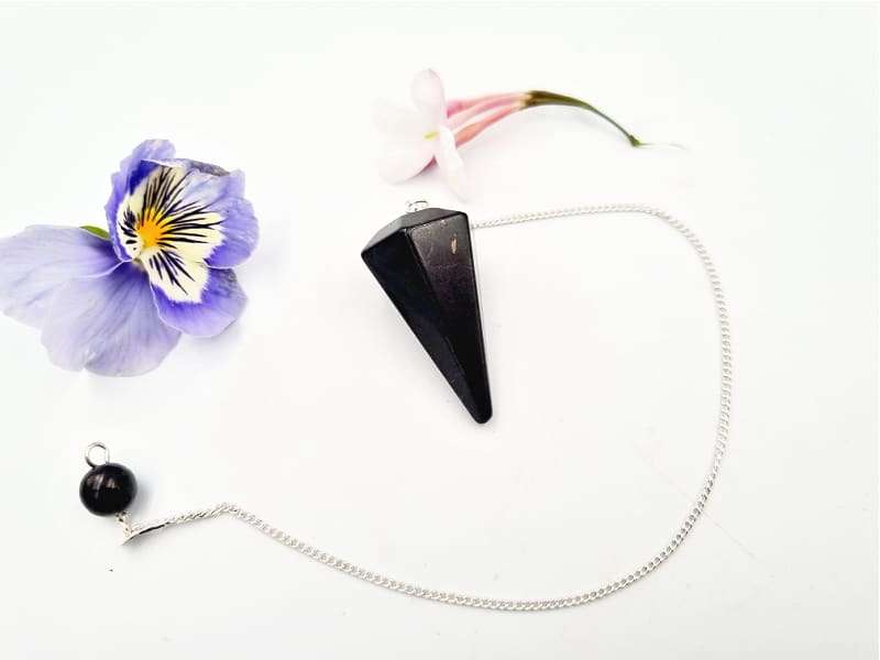 Shungite Point Pendulum